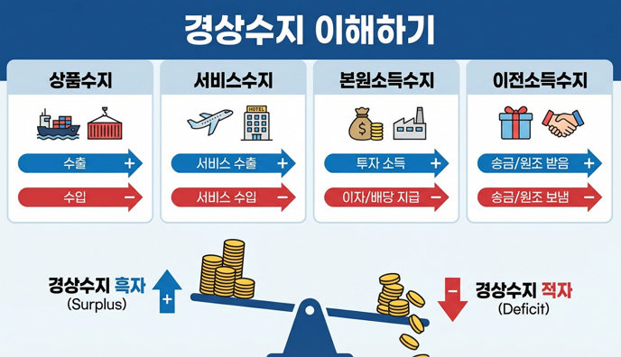 뉴스에 꼭 나오는 경상수지, 한 나라의 가계부라고 불리는 이유