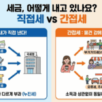 직접세와 간접세를 제대로 이해해보자