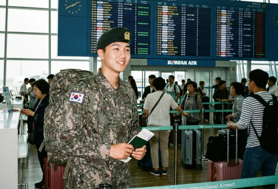 군대 다녀오기전에 해외여행