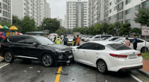 아파트 중앙선 침범