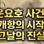 윤요호 사건 조선 개항의 시작